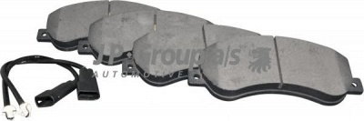 JP GROUP 1563600210 -  Колодки тормозные дисковые передние, комплект